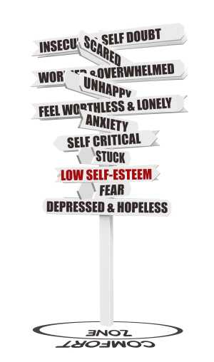 Low self-esteem and our life